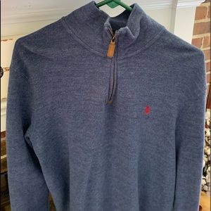Quarter zip pullover